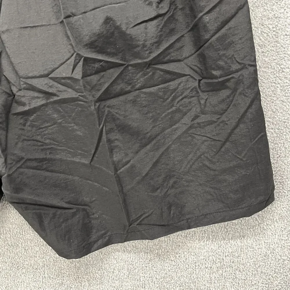 The Finals Shorts Mens‎ 2XL Black Trunk Deck Logo Lined Drawstring Swimwear